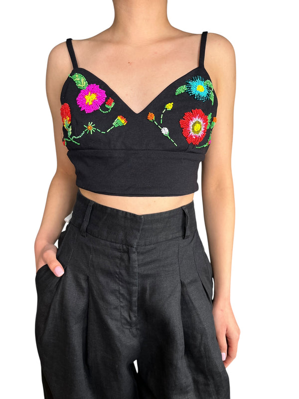 Crop Top  Mostacillas