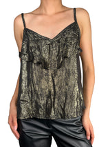 Blusa Dorada/Negro