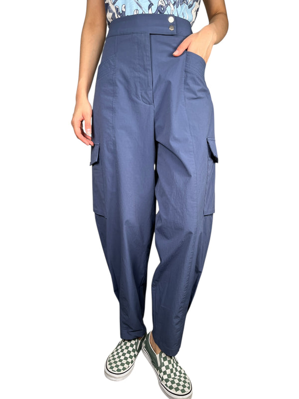 Pantalón Cargo Azul