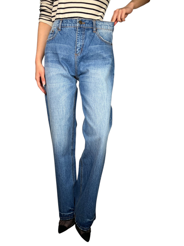 Jeans Tiro Alto