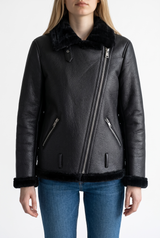 Chaqueta Aviador Con Chiporro