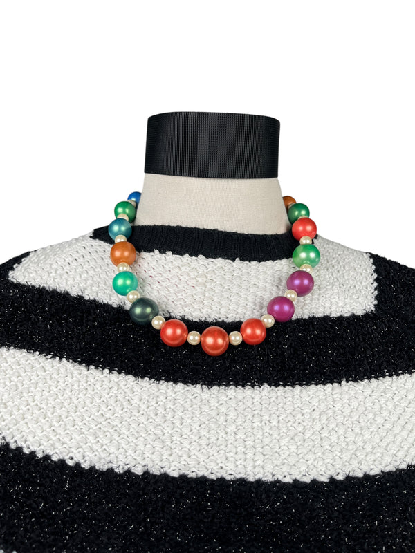 Collar Esferas Multicolor