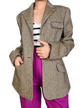 Blazer Lana Y Seda