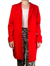 Abrigo Rojo Linea Scotch R'belle