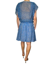 Vestido Flores Seda