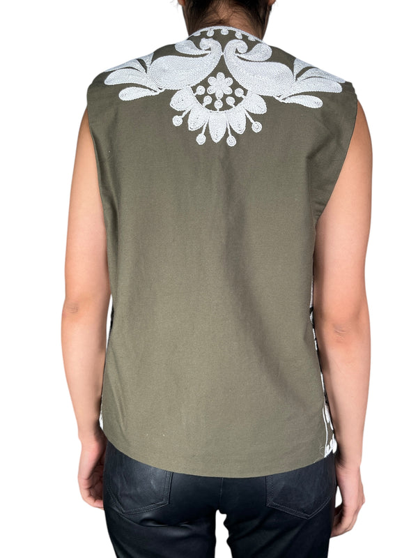 Gilet Bordado