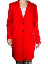 Abrigo Rojo Linea Scotch R'belle