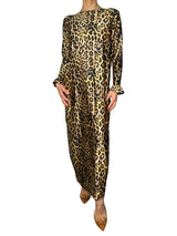 Vestido Leopardo Elasticado