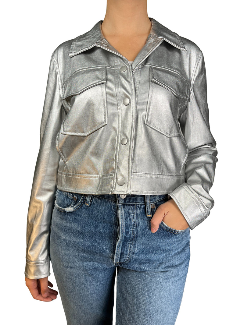 Chaqueta Ecocuero Silver