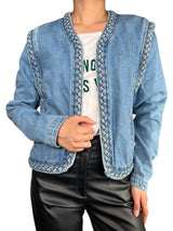 Chaqueta Denim Braid