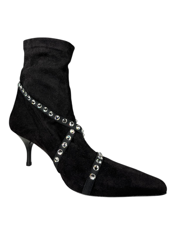 Botines Aplicaciones Brillantes