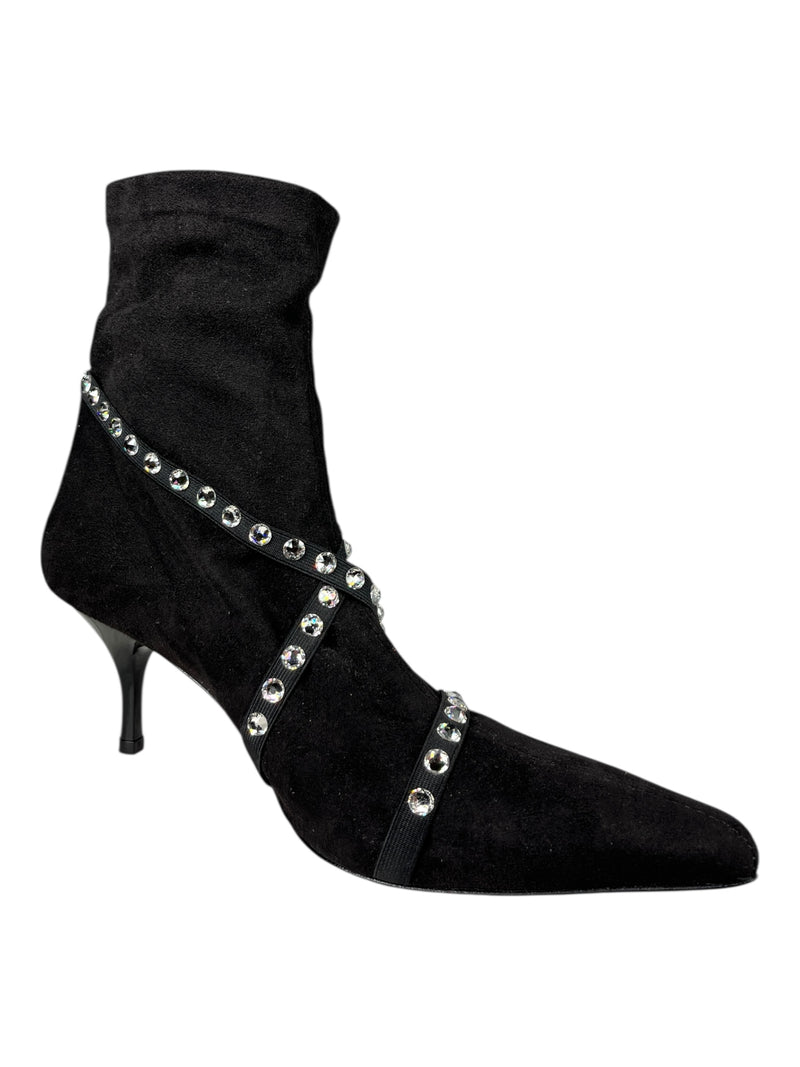 Botines Aplicaciones Brillantes