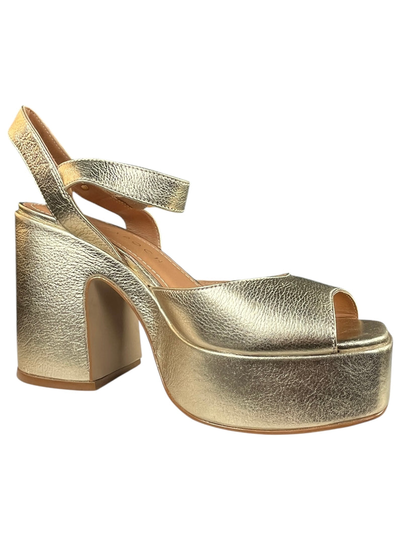 Sandalias Jamaica Gold Cuero