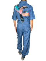 Enterito Macacāo Jeans Utilitário
