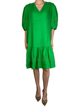 Vestido Lino Verde