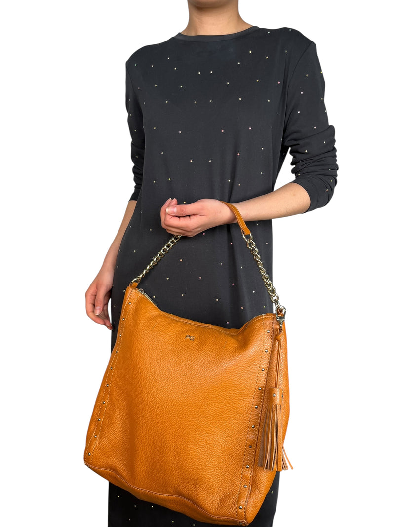 Bolso Camel Cuero
