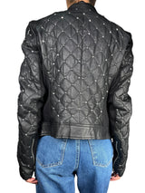 Chaqueta Cuero Tachas