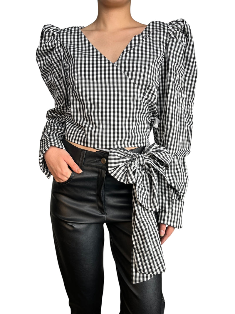 Top Vichy Lazo Daniela Bustamante x Basement