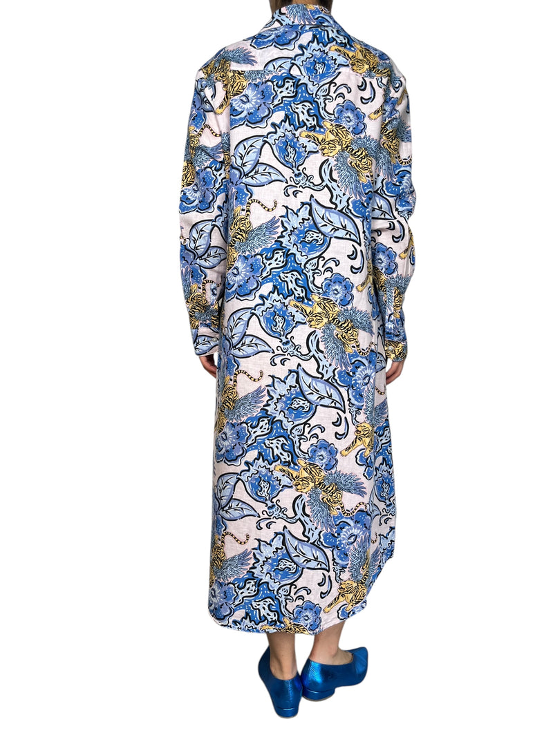 Vestido Camisero Lino