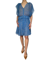 Vestido Flores Seda