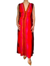 Vestido Plisado Tie-Dye