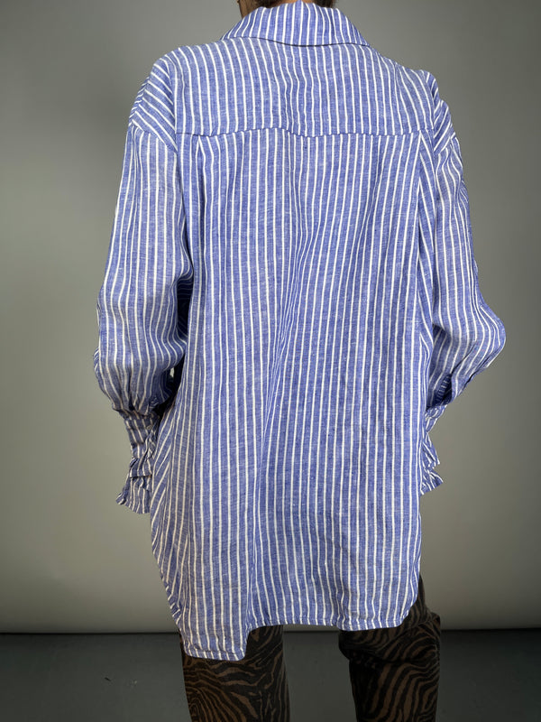 Blusa Lino Rayas