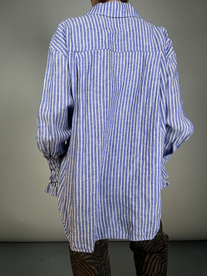 Blusa Lino Rayas