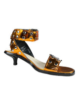 Sandalias Charol Tachas