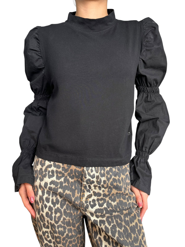 Blusa Mangas Globo