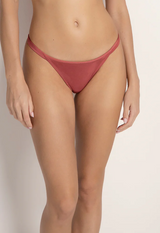 Panty Brasilero En Microfibra Con Brillo