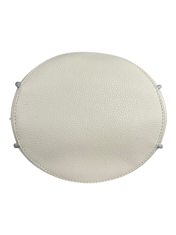 Bandolera Cuero Crema