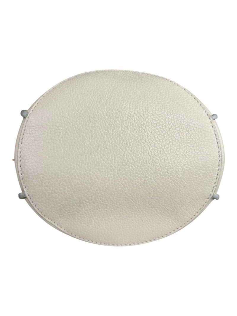 Bandolera Cuero Crema