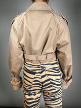 Chaqueta estilo Trench