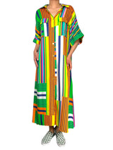 Vestido Camisero Multicolor