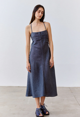 Vestido Bies Lino