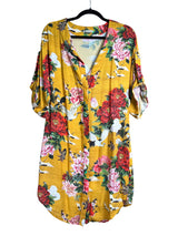 Vestido Camisero Flores