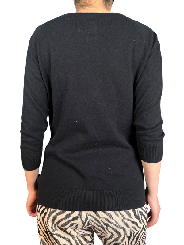 Sweater Taybar Sheer Cowl