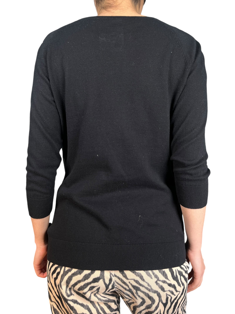 Sweater Taybar Sheer Cowl