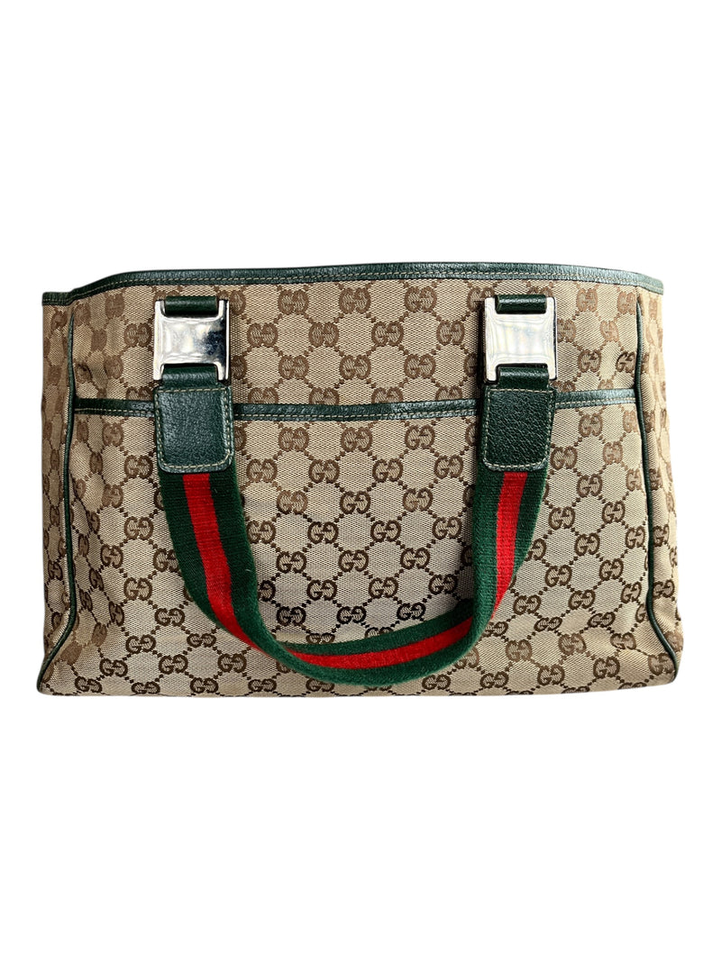 Cartera GG Canvas Web Sherry Line