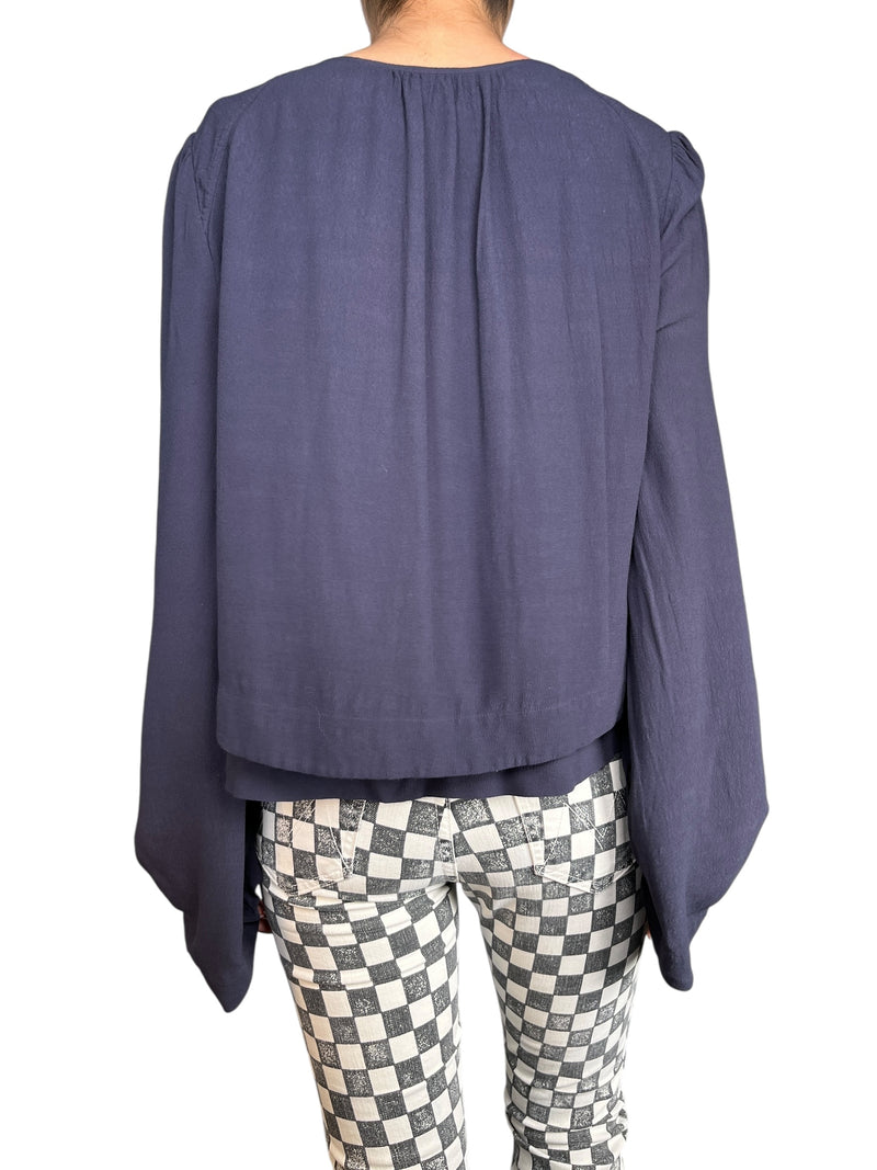  Blusa Bell Sleeve