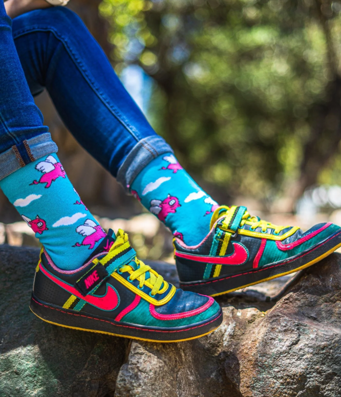 Calcetines Chancho Pink