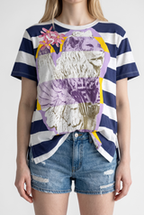 Polera Rayas León