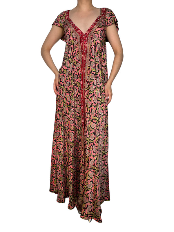 Vestido Maxi Seda