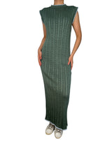 Vestido Tejido Verde