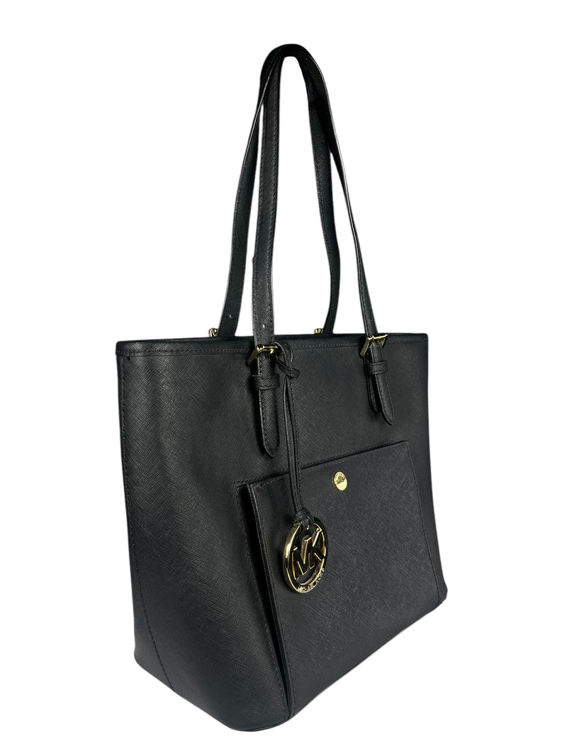 Cartera Jet Set Medium Snap Pocket
