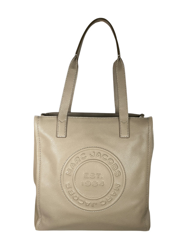 Cartera Tote Greige Cuero
