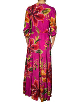 Vestido Viscosa Flores