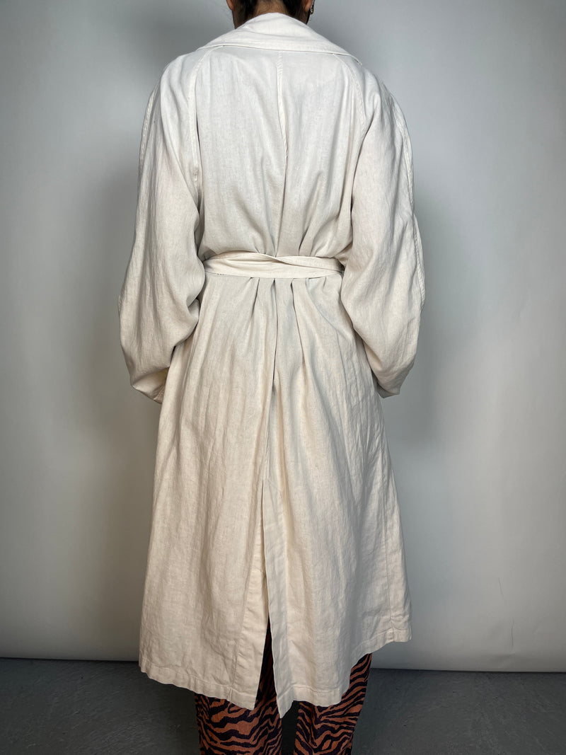 Trench Lino Y Viscosa