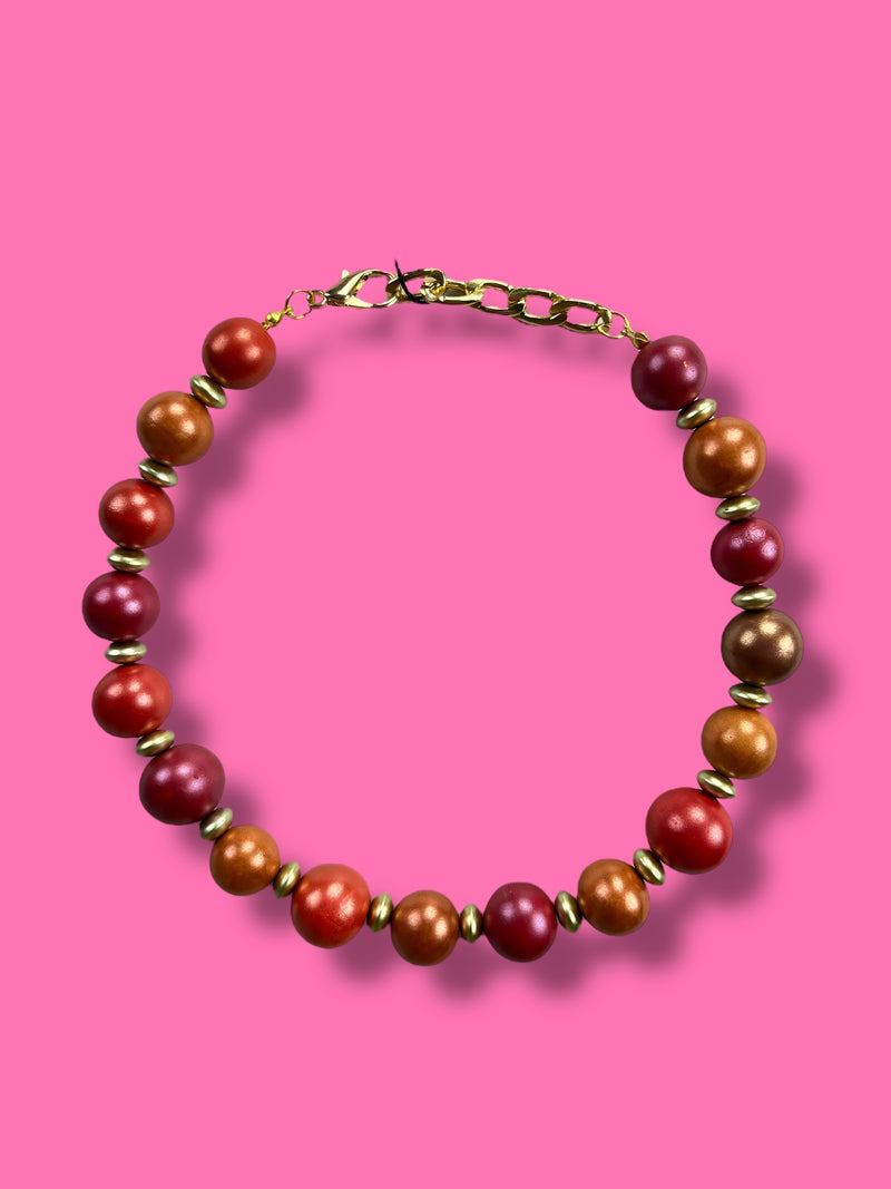 Collar Esferas Multicolor