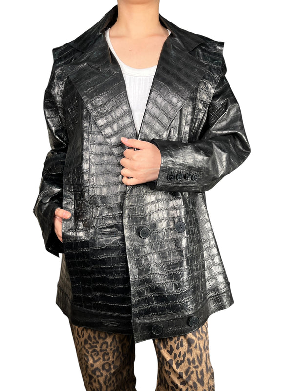 Chaqueta Muna Cuero 